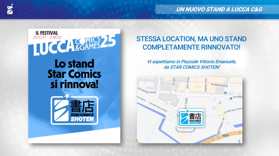 Lucca Comics & Games 2025: il programma di Star Comics